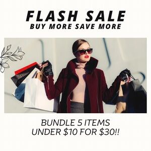 FLASH SALE, FLASH SALE